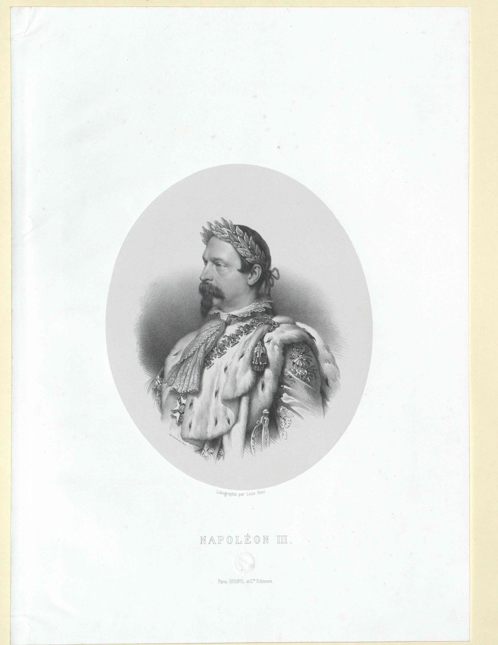 Napoleon III Keizer van de Fransen, door Artist Unknown
