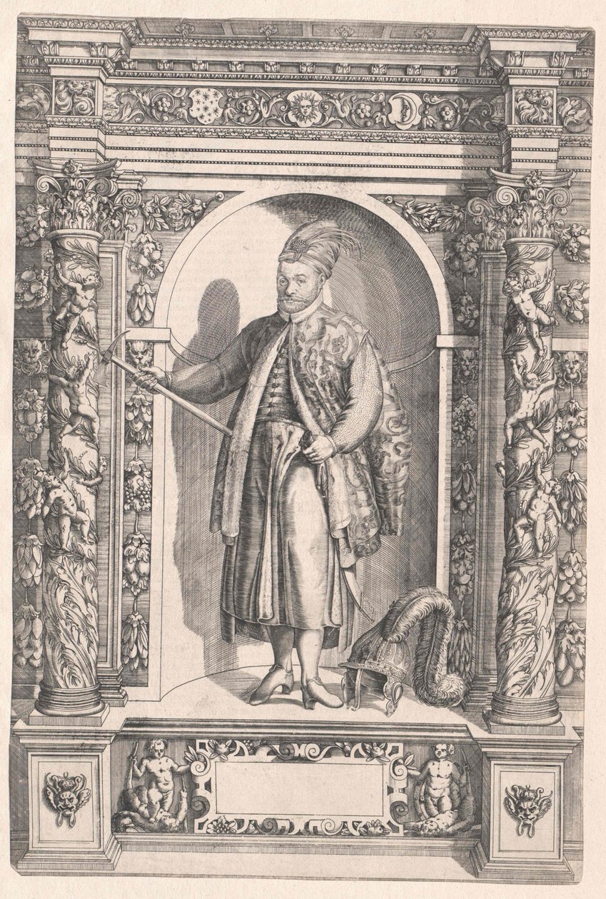 Nikolaus graaf ZrInyi door Artist Unknown