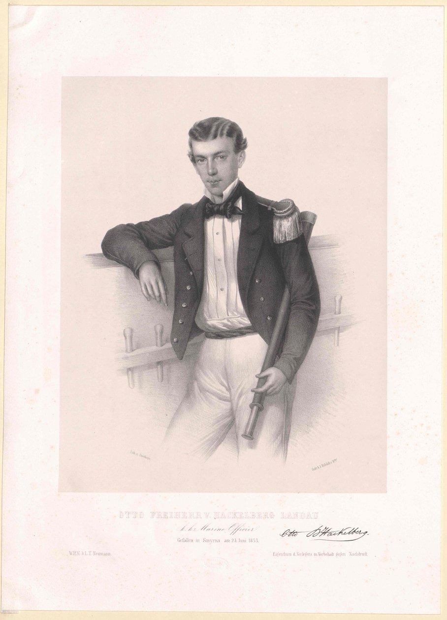 Otto baron Hackelberg-Landau naar Hoechenberg door Artist Unknown