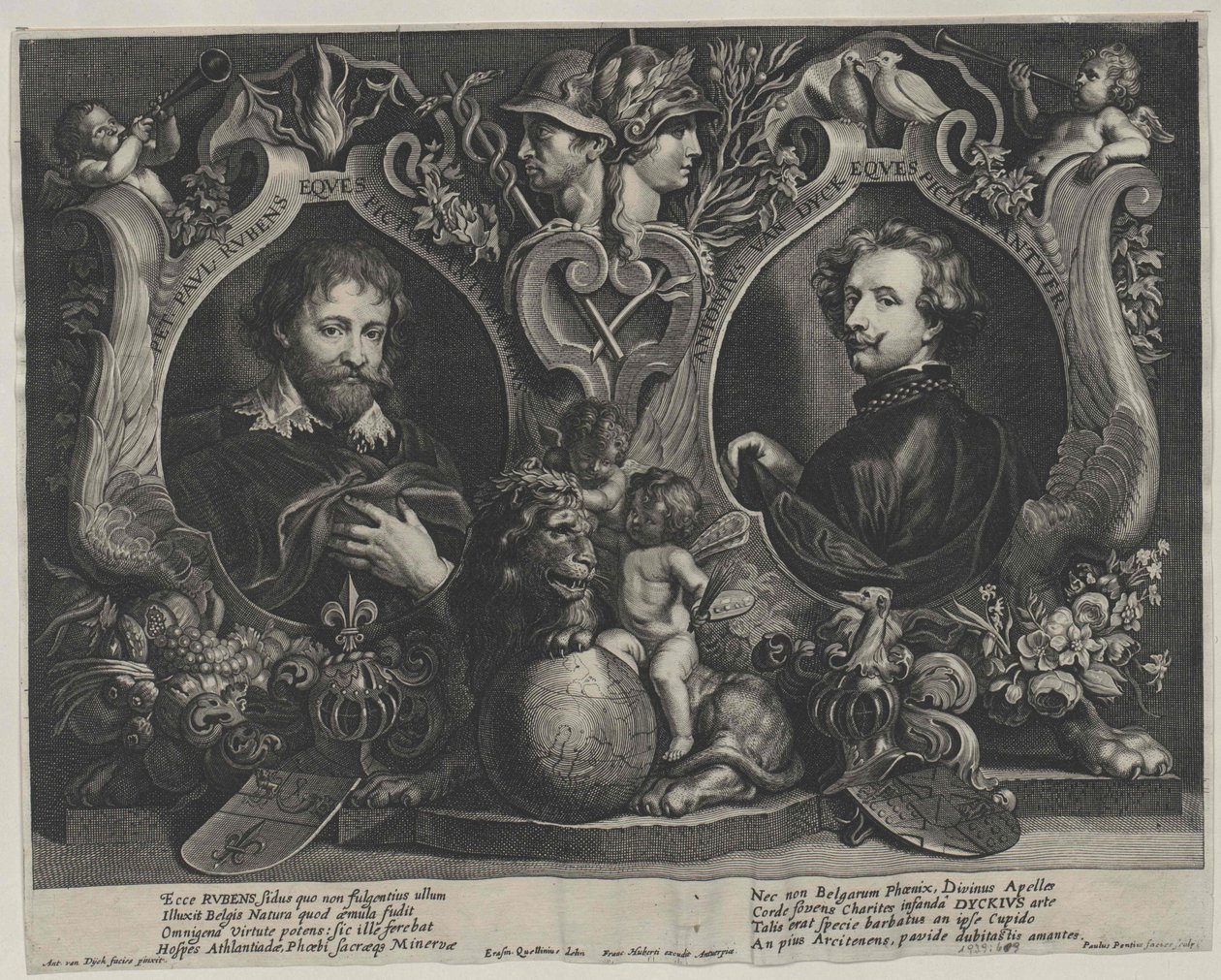 Peter Paul Rubens door Artist Unknown