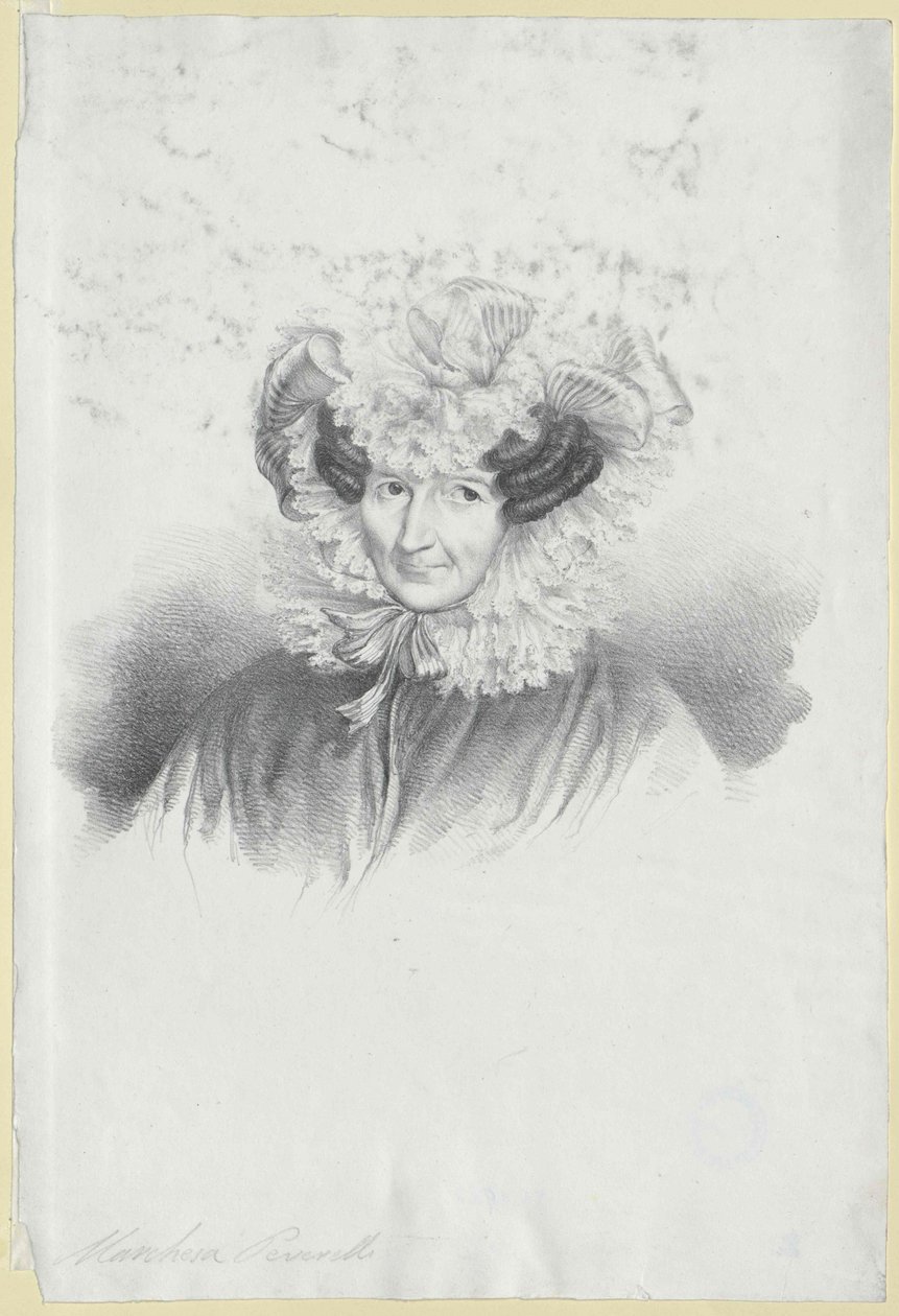 Peverelli, ... Markiezin door Artist Unknown