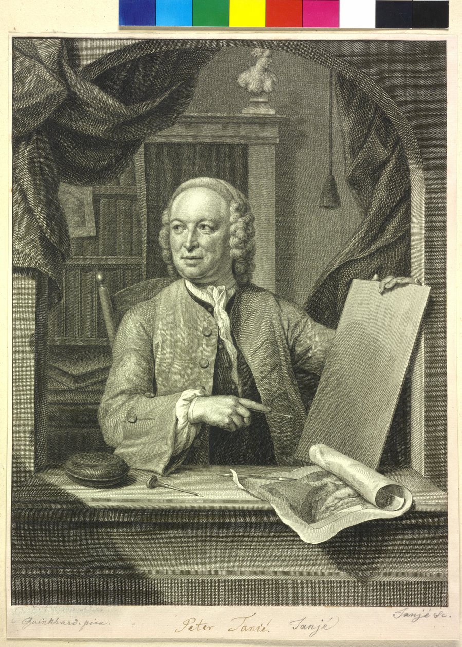 Pieter Tanje door Artist Unknown