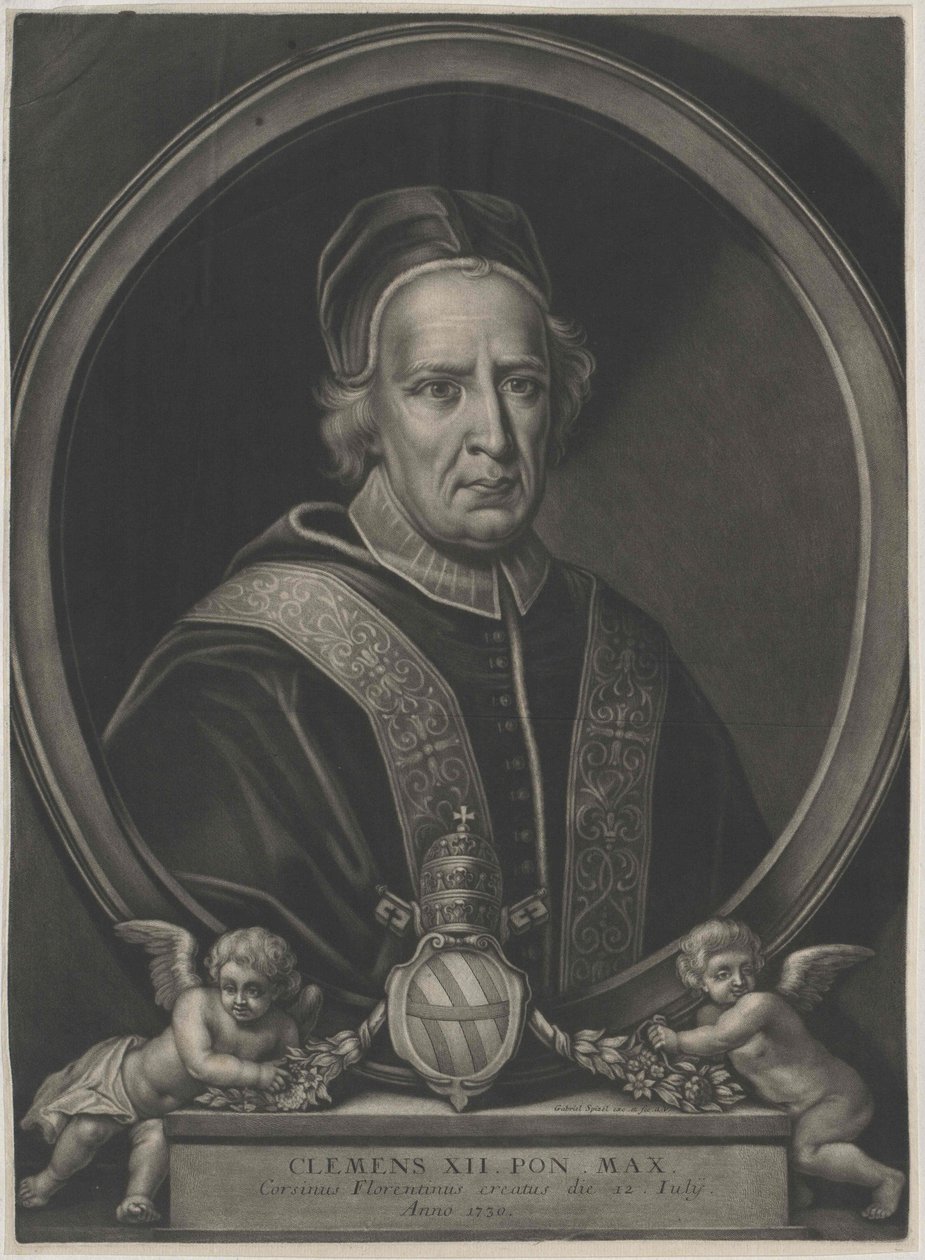Paus Clemens XII door Artist Unknown