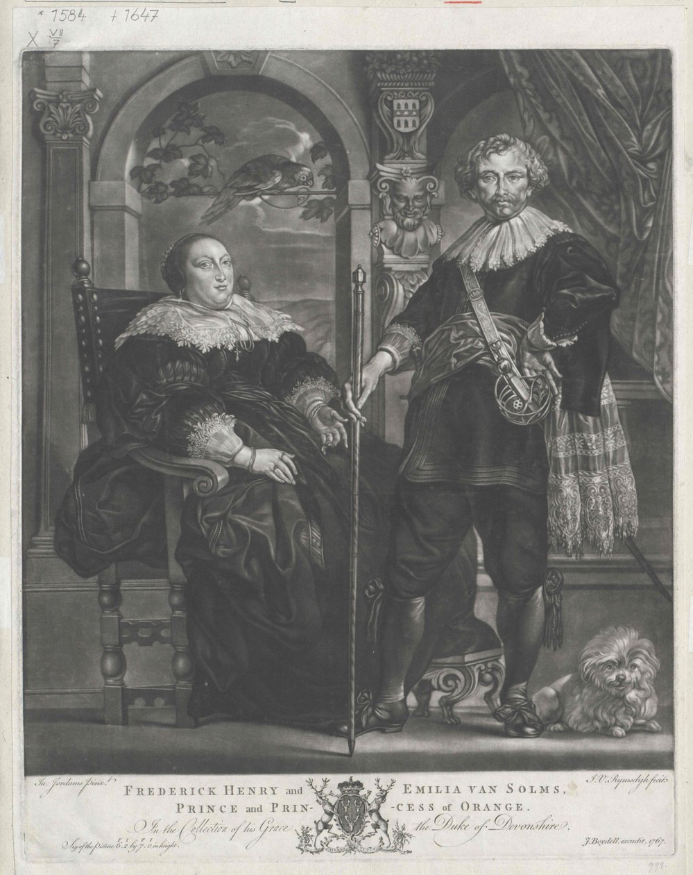 Prins van Oranje Frederik Hendrik door Artist Unknown