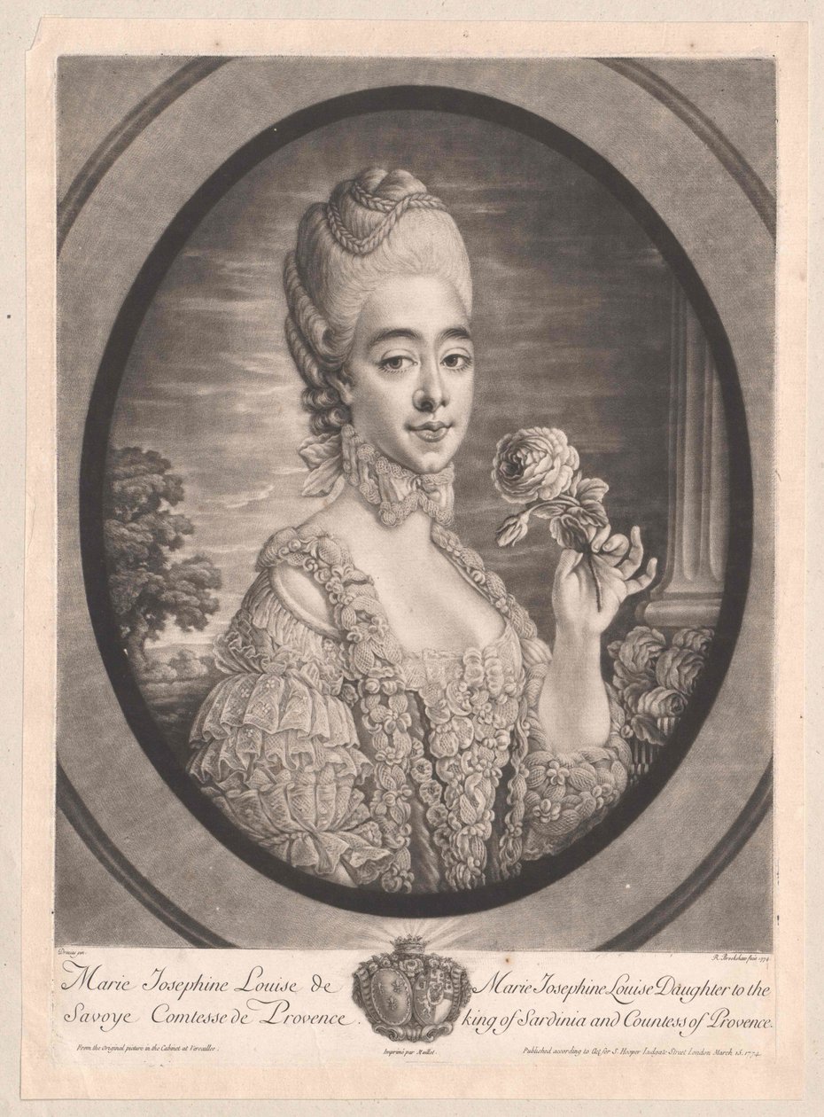 Prinses van Savoye Louise door Artist Unknown