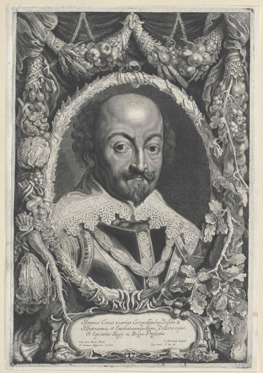 De jonge Johann VIII (druk) door Artist Unknown