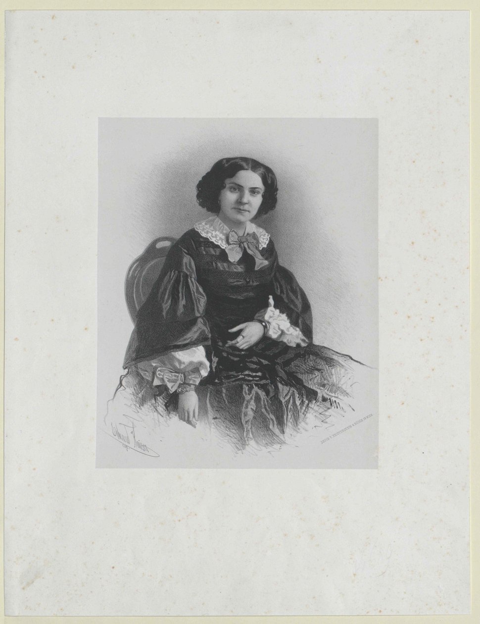 Therese Schaefer door Artist Unknown