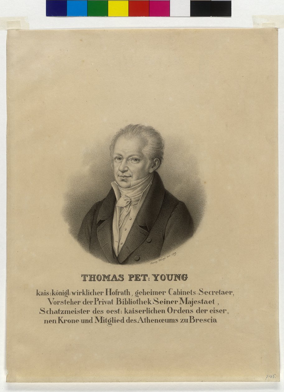 Thomas Peter Young (afdrukken) door Artist Unknown
