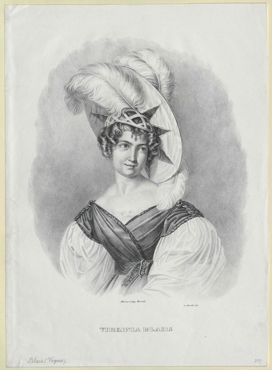 Virginia Blasis door Artist Unknown