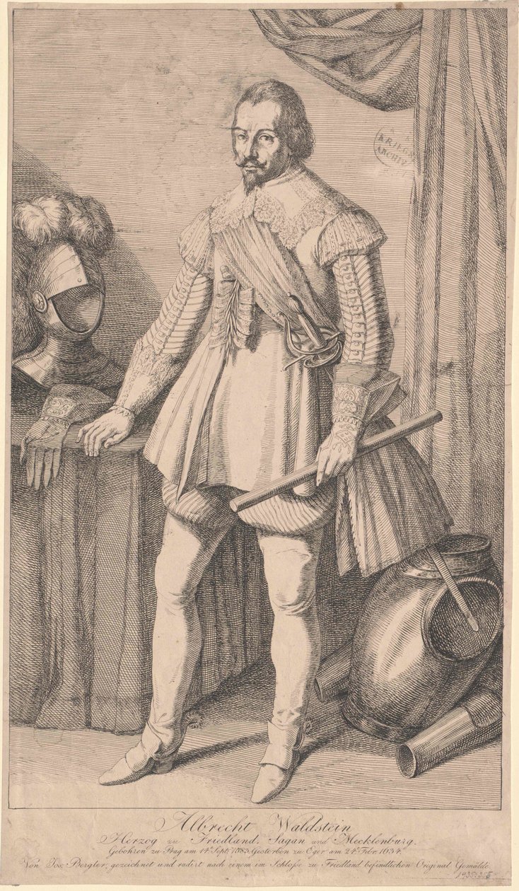 Wallenstein, door Artist Unknown