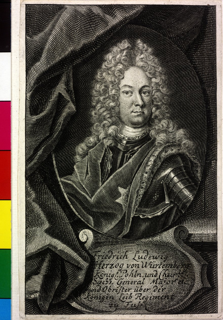 William Loeffelholz von Colberg door Artist Unknown