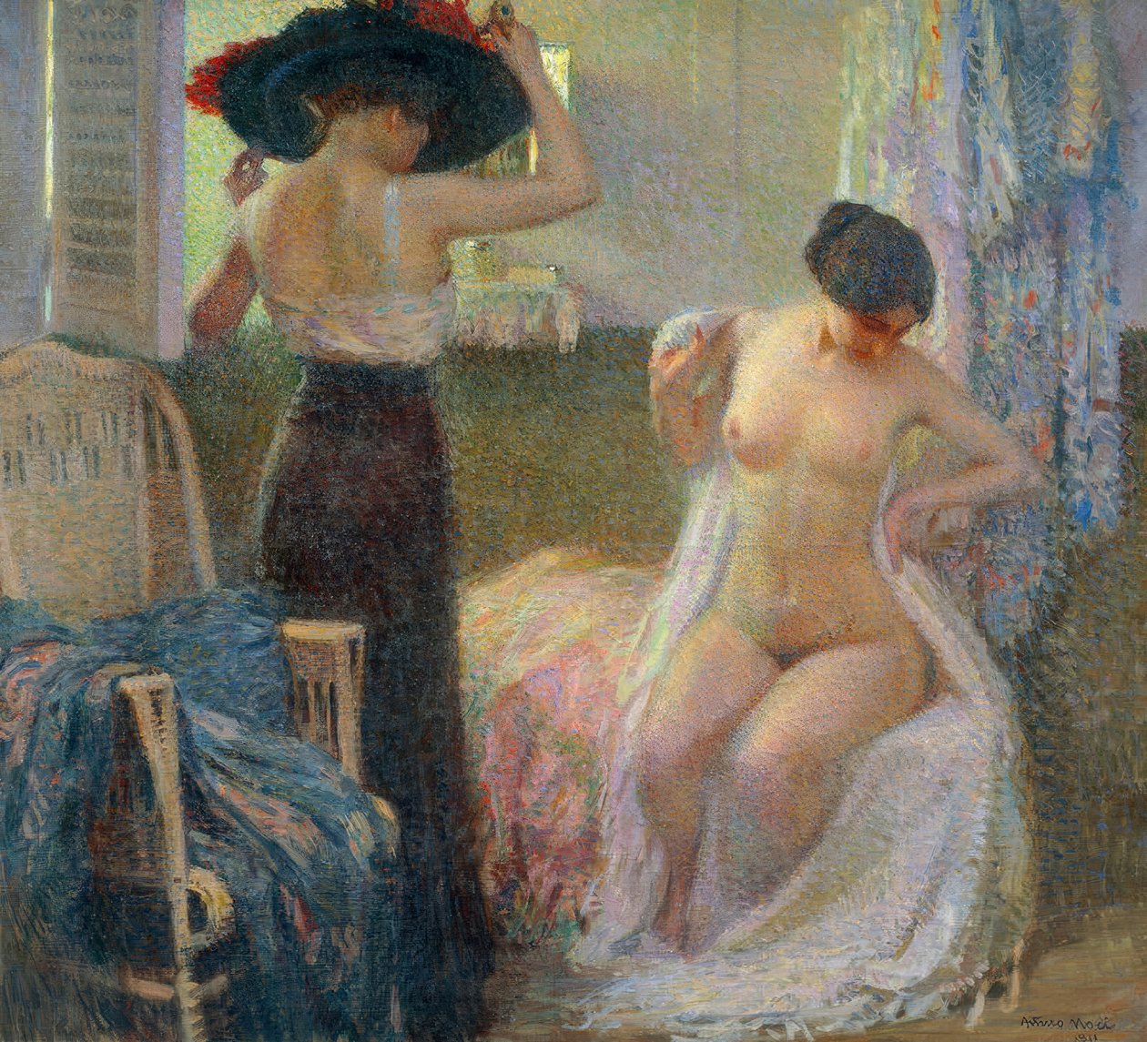 In de cabine door Arturo Noci