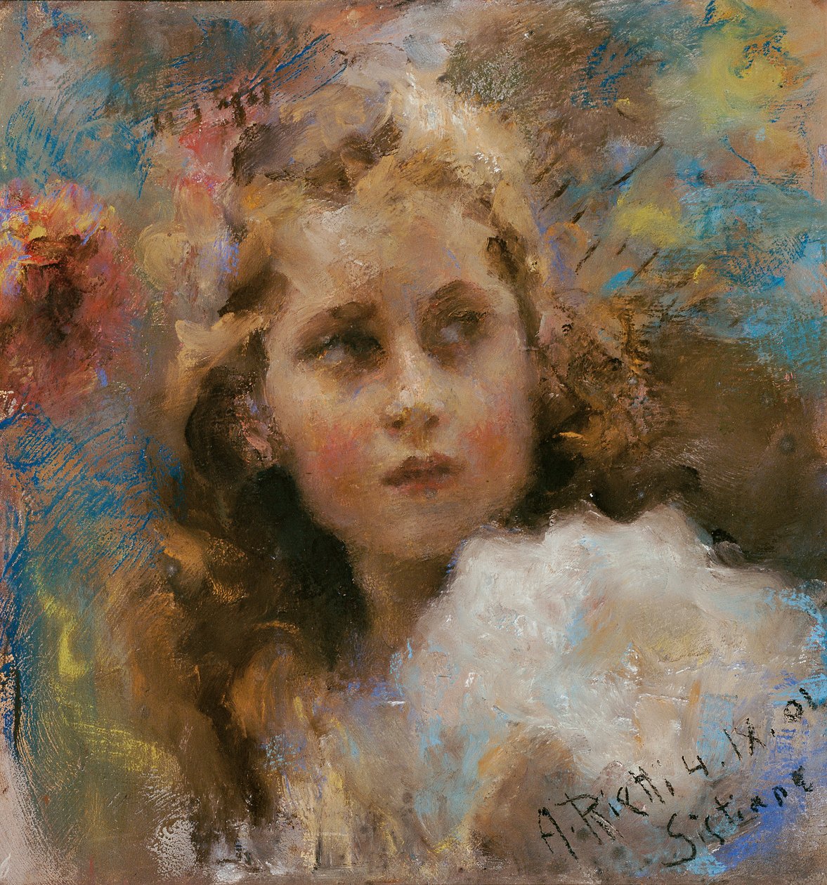 Else Hartmann door Arturo Rietti