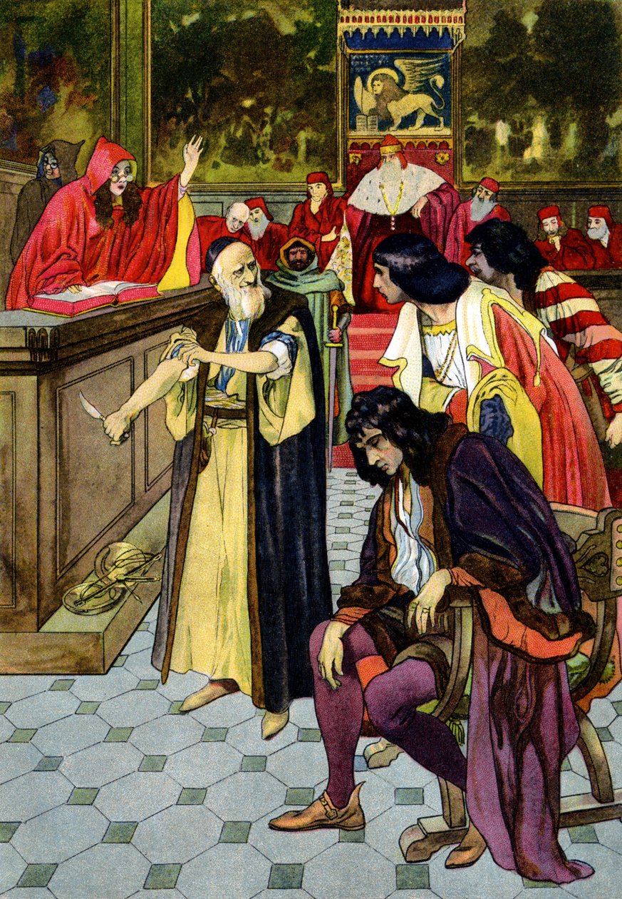De koopman van Venetië door Artus Scheiner