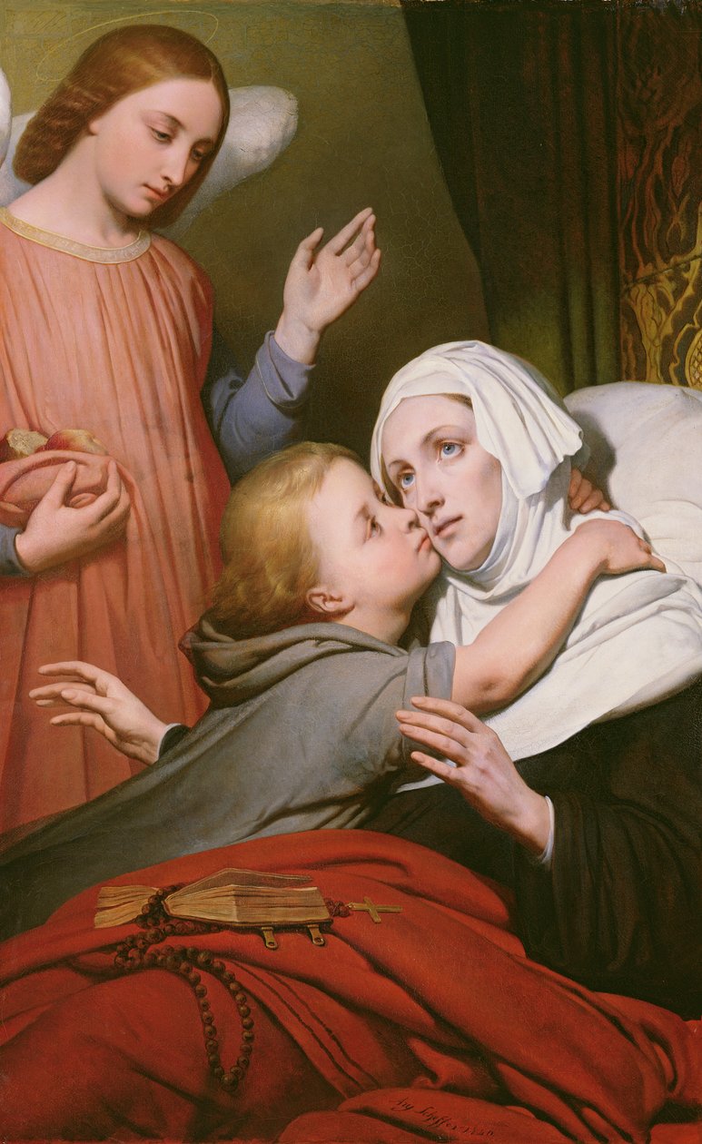 Het Liefdadige Kind, 1840 door Ary Scheffer