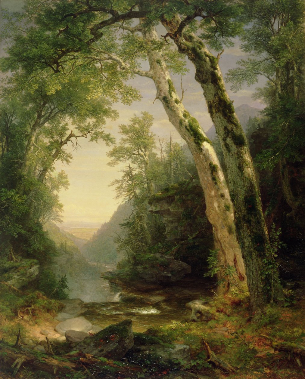 De Catskills, 1859 door Asher Brown Durand