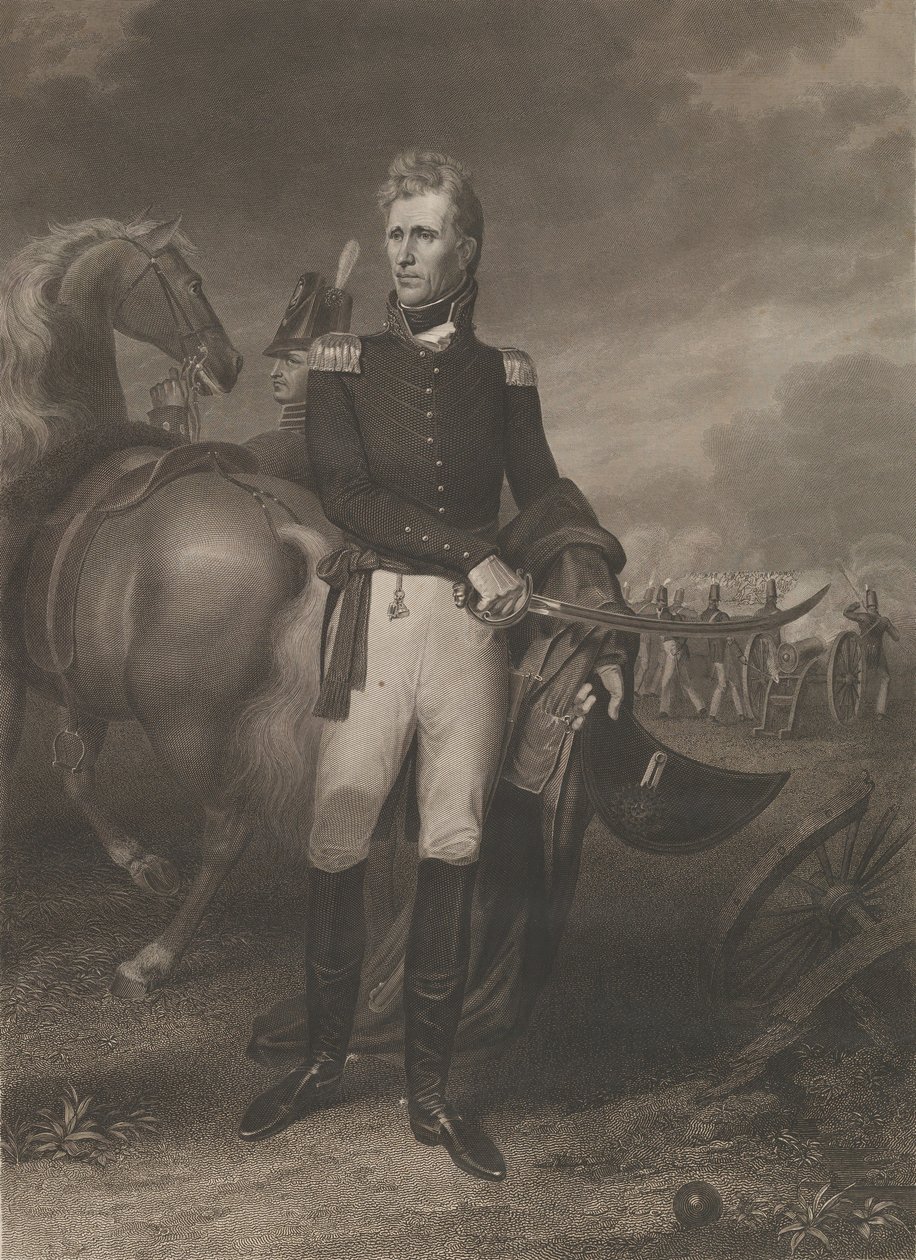 Generaal Andrew Jackson door Asher Brown Durand