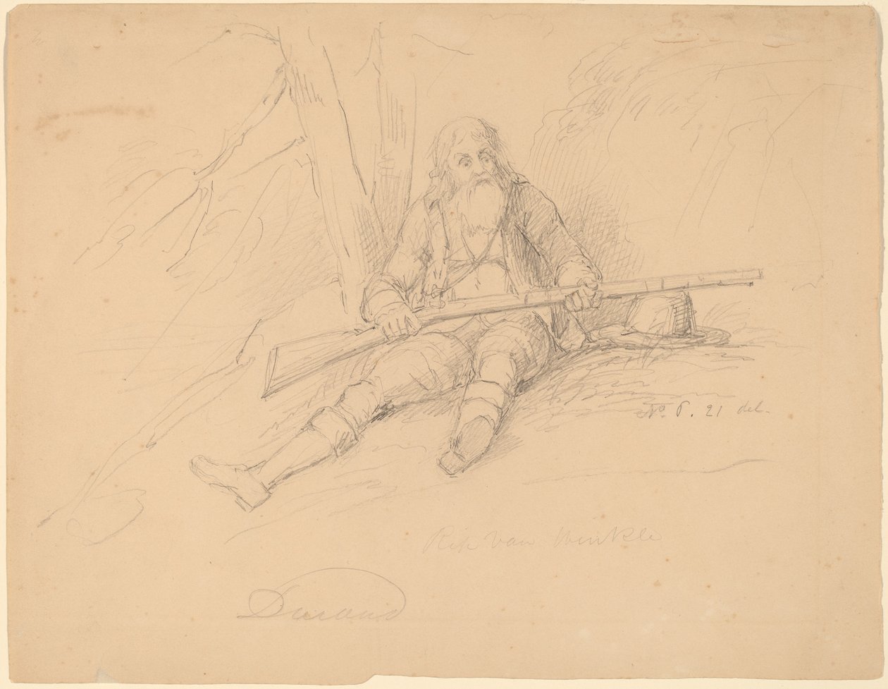 Rip Van Winkle door Asher Brown Durand