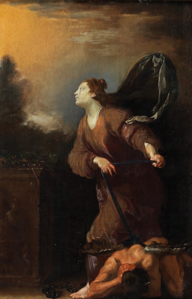 Sint Juliana door Attributed to Domenico Fetti