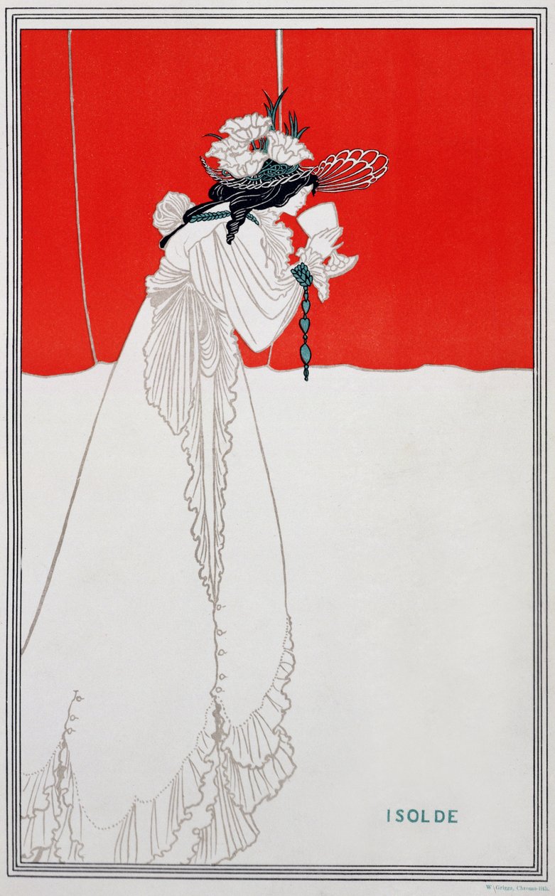 Isolde, illustratie uit 