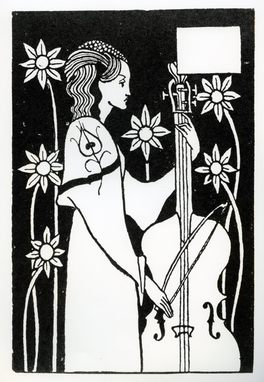 Dame met cello, uit 