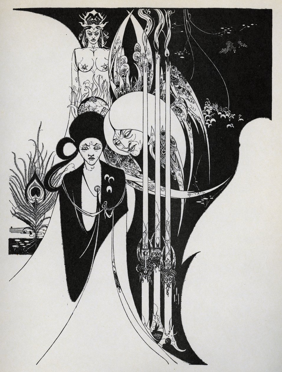 Van een neofiet en hoe de zwarte kunst aan hem werd onthuld door Aubrey Beardsley