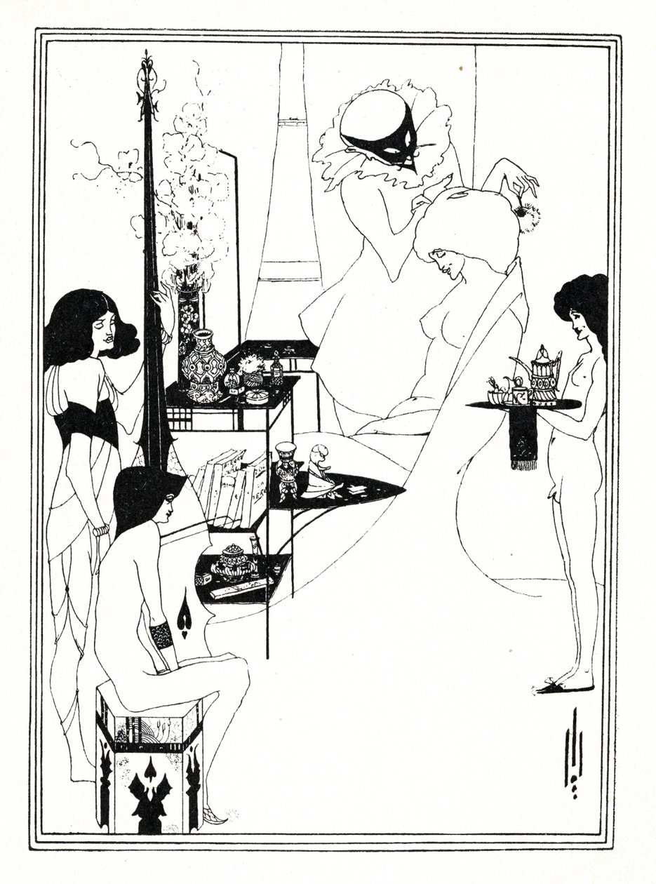 De Toilette van Salome, 1899 door Aubrey Beardsley