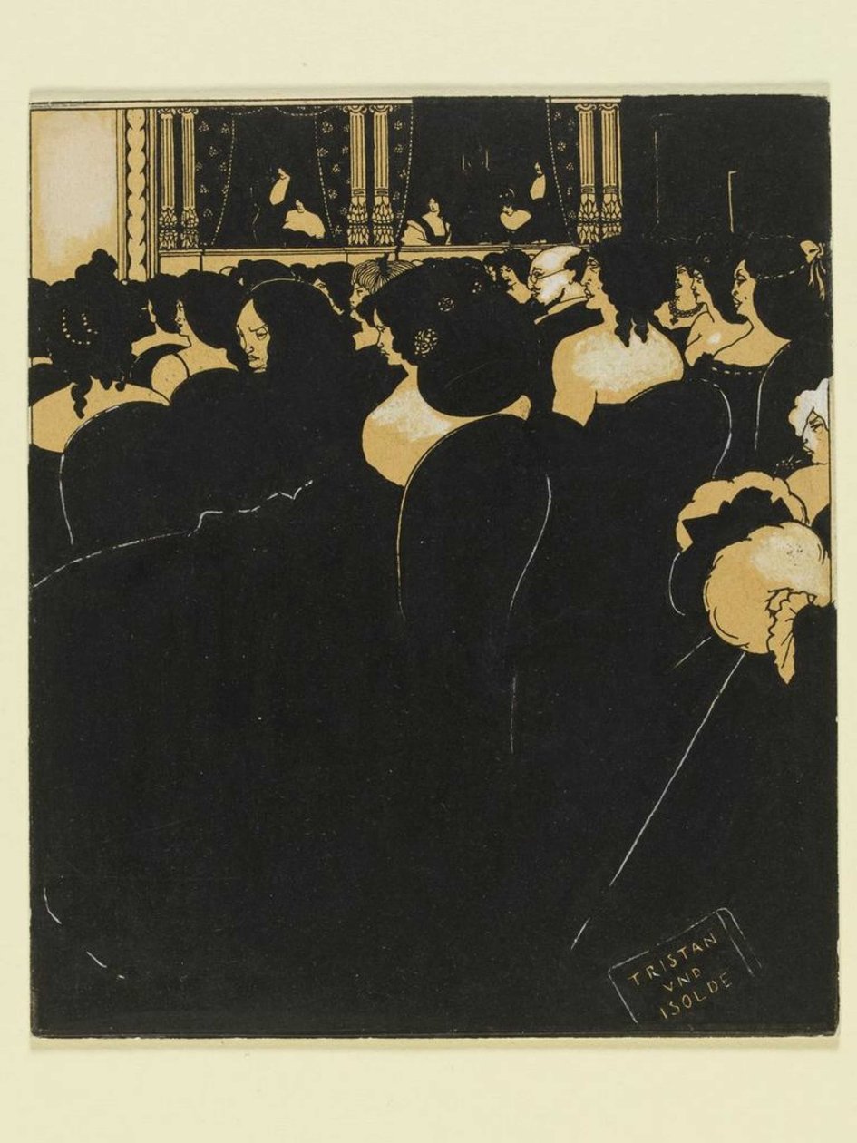 De Wagnerianen door Aubrey Beardsley
