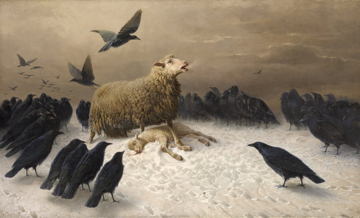 Angst door August Friedrich Albrecht Schenck