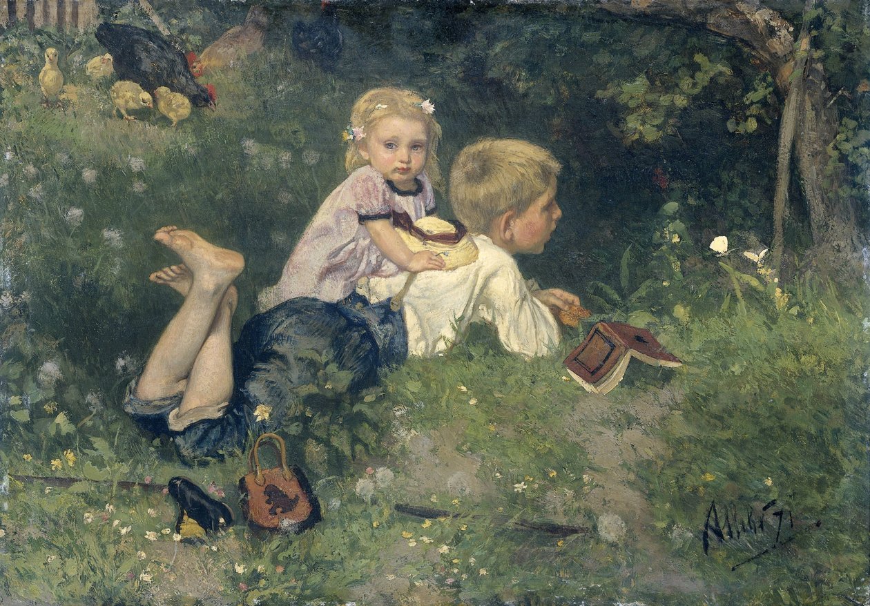 De vlinders door August Allebe