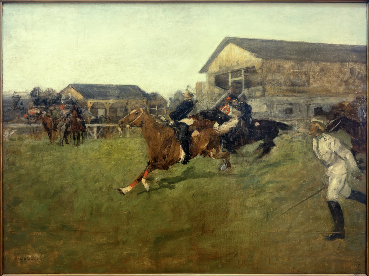 Na de sprong door August Deusser