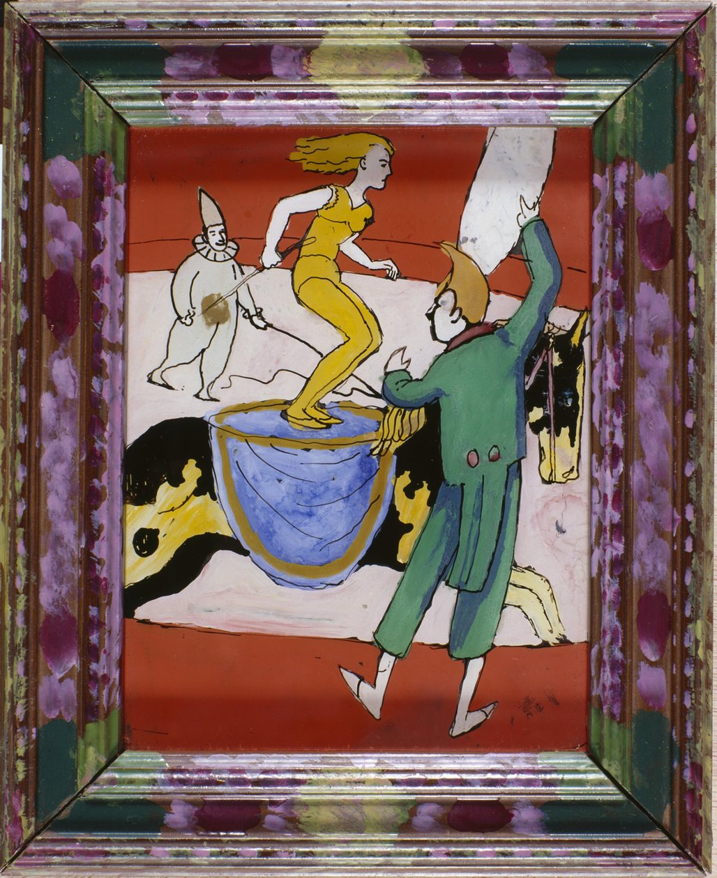 In het circus door August Macke