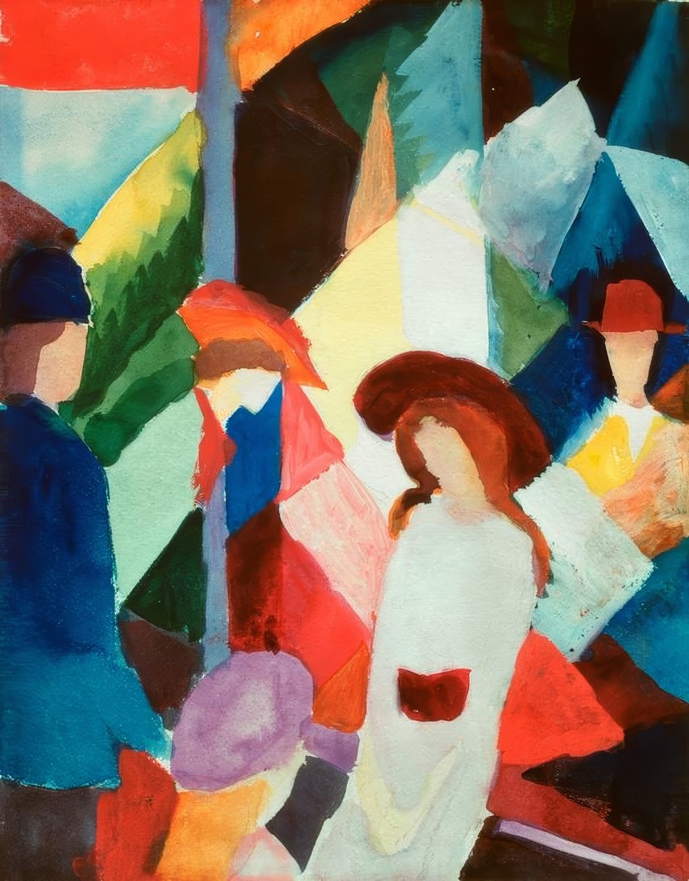 Etalage door August Macke
