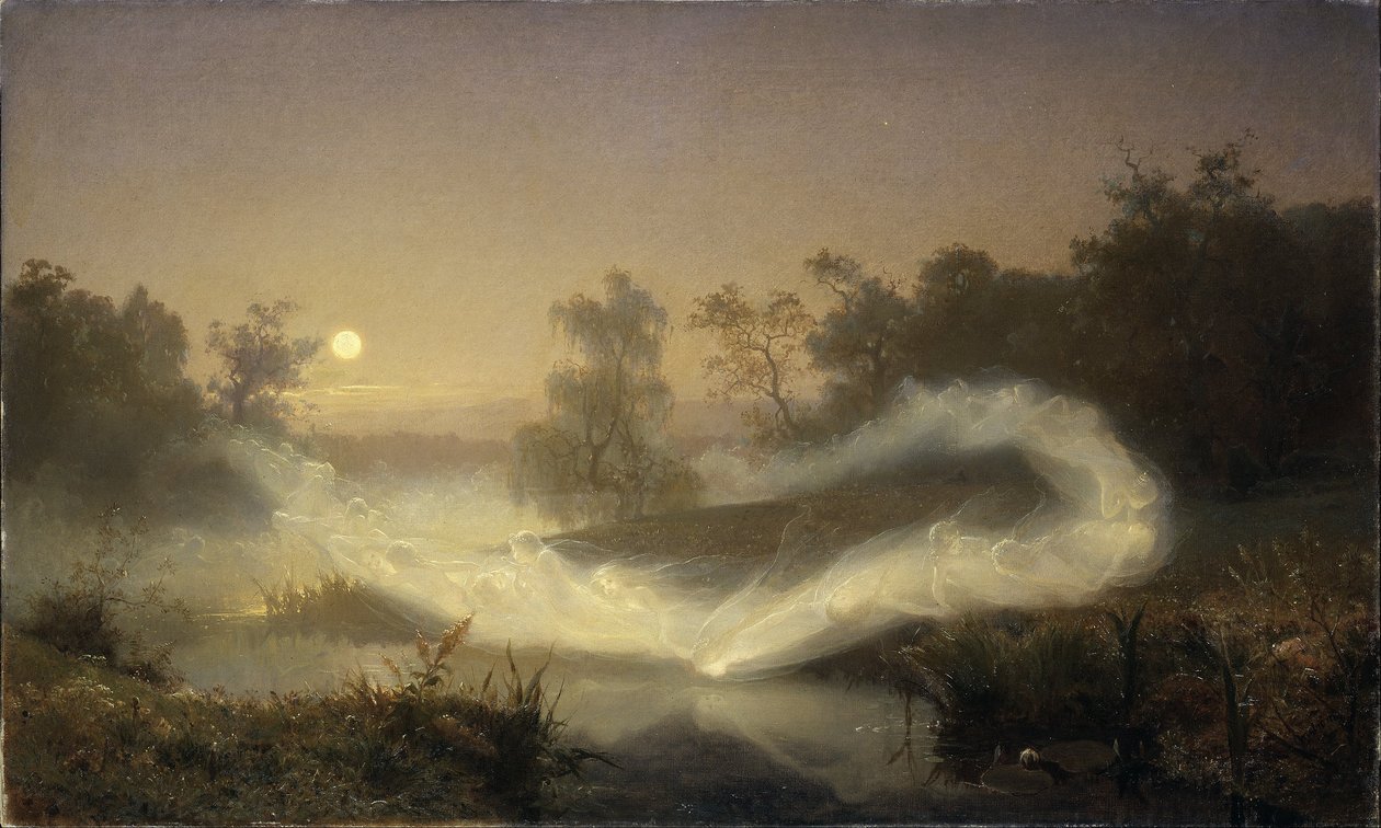 Dansende feeën door August Malmström