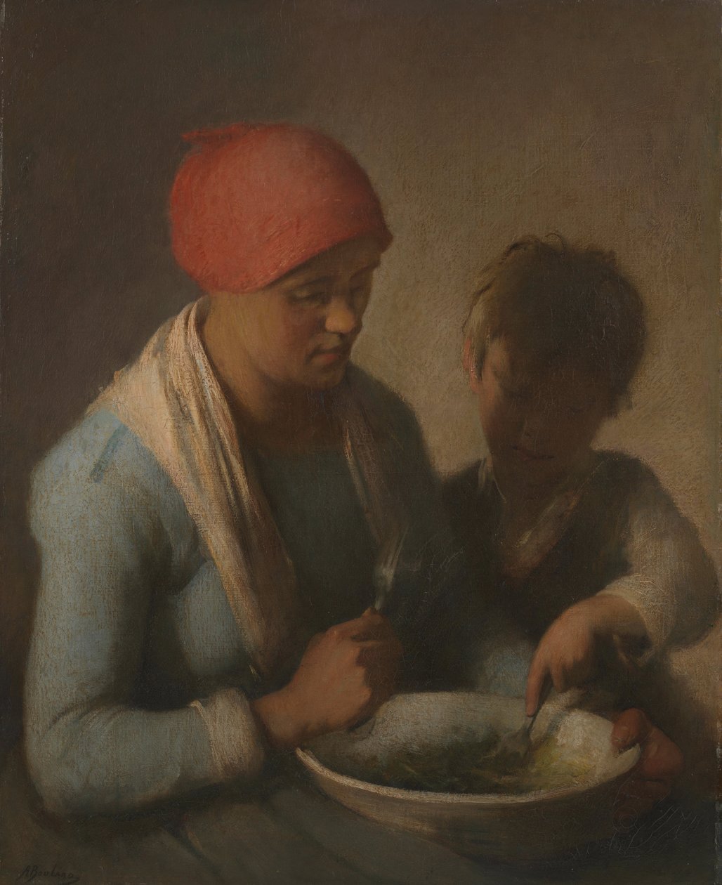 De maaltijd door Auguste Boulard