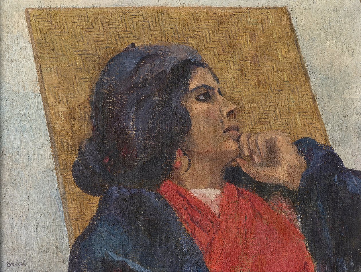 De zieke zigeuner, 1910-12 door Auguste Breal