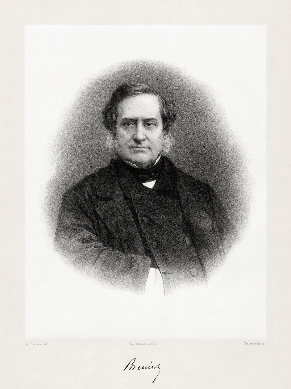 Anatole Brénier de Renaudière, 1865-66 door Auguste Charles Lemoine