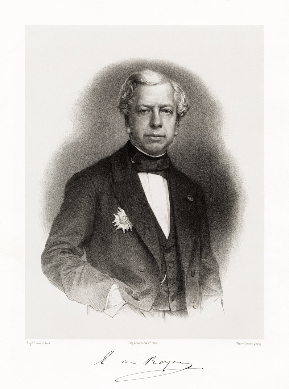 Ernest de Royer door Auguste Charles Lemoine
