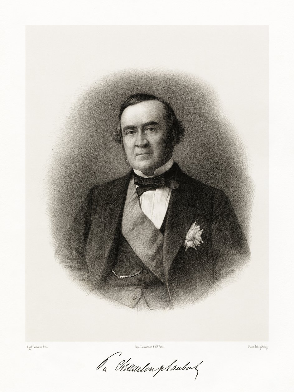 Prosper de Chasseloup-Laubat door Auguste Charles Lemoine