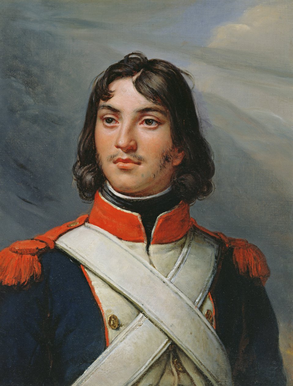 Generaal Francois-Severin Desgraviers-Marceau (1760-96) 1834-35 door Auguste Jean Baptiste Vinchon