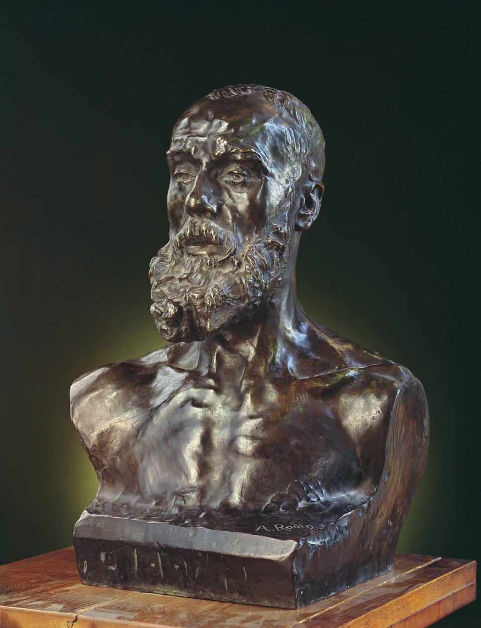 Jean-Paul Laurens, 1881 door Auguste Rodin