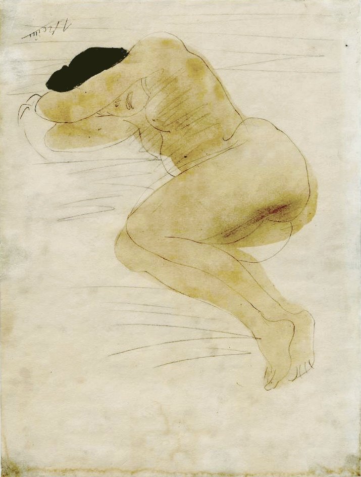 Liggende Vrouw door Auguste Rodin