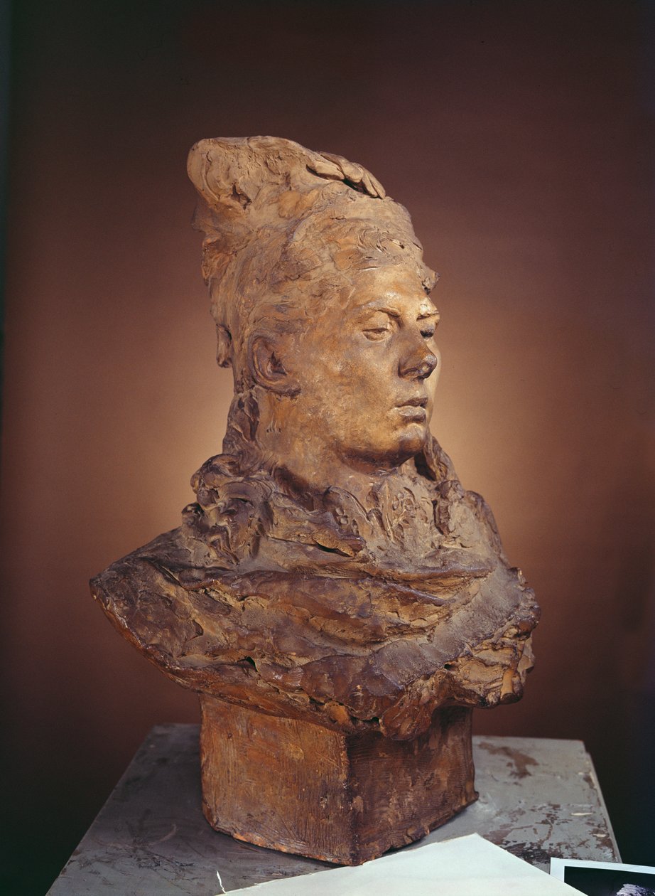 Roos (gips) door Auguste Rodin