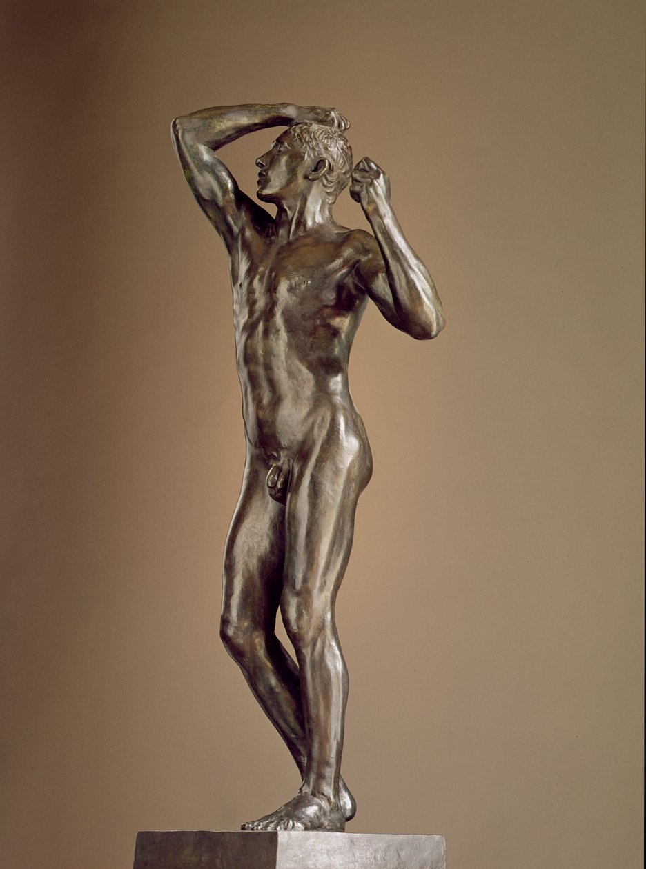 De bronzen eeuw, 1876-77 door Auguste Rodin