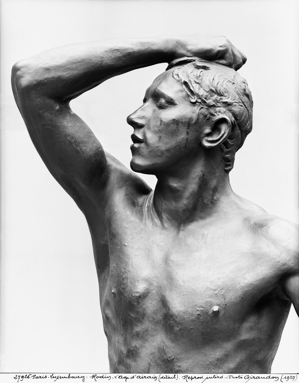 De Bronstijd (detail) door Auguste Rodin