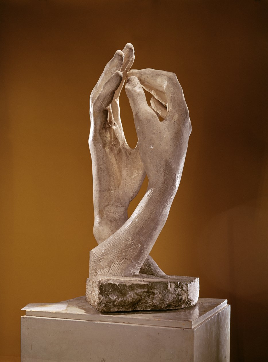 De kathedraal, 1908 door Auguste Rodin
