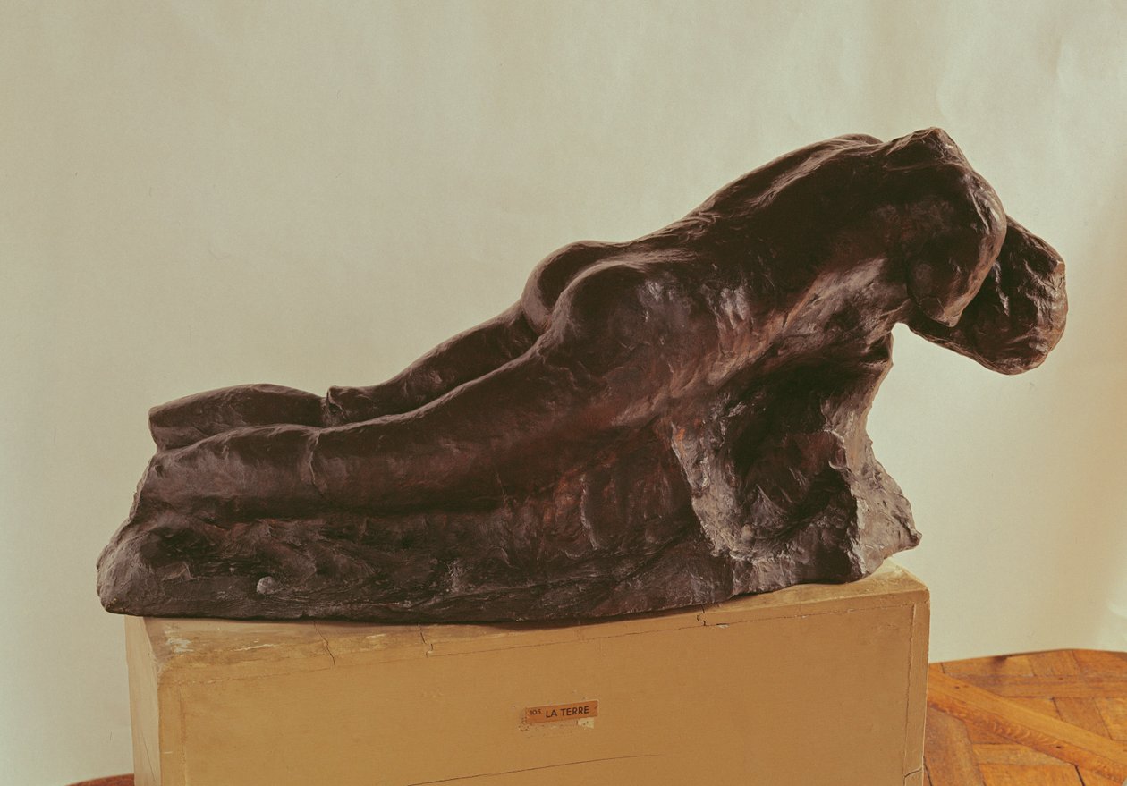 De aarde door Auguste Rodin
