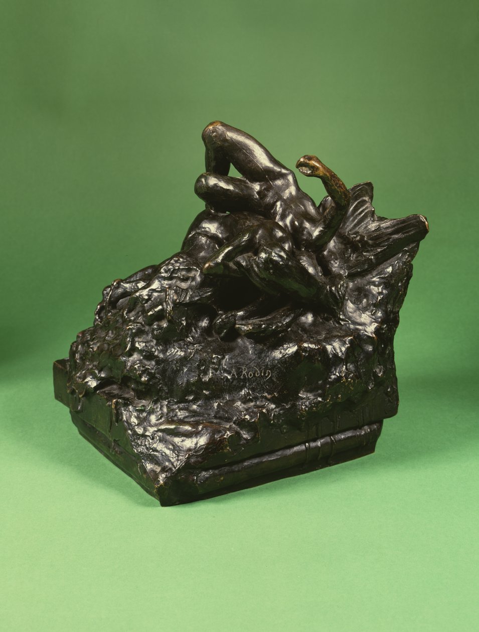 De val van Icarus door Auguste Rodin