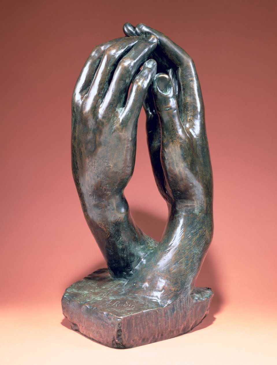 Het Geheim, c.1910 (brons) door Auguste Rodin