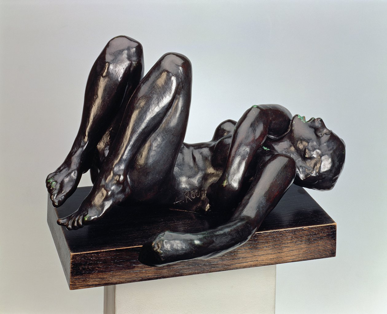 De Zondaar, c.1885 (brons) door Auguste Rodin